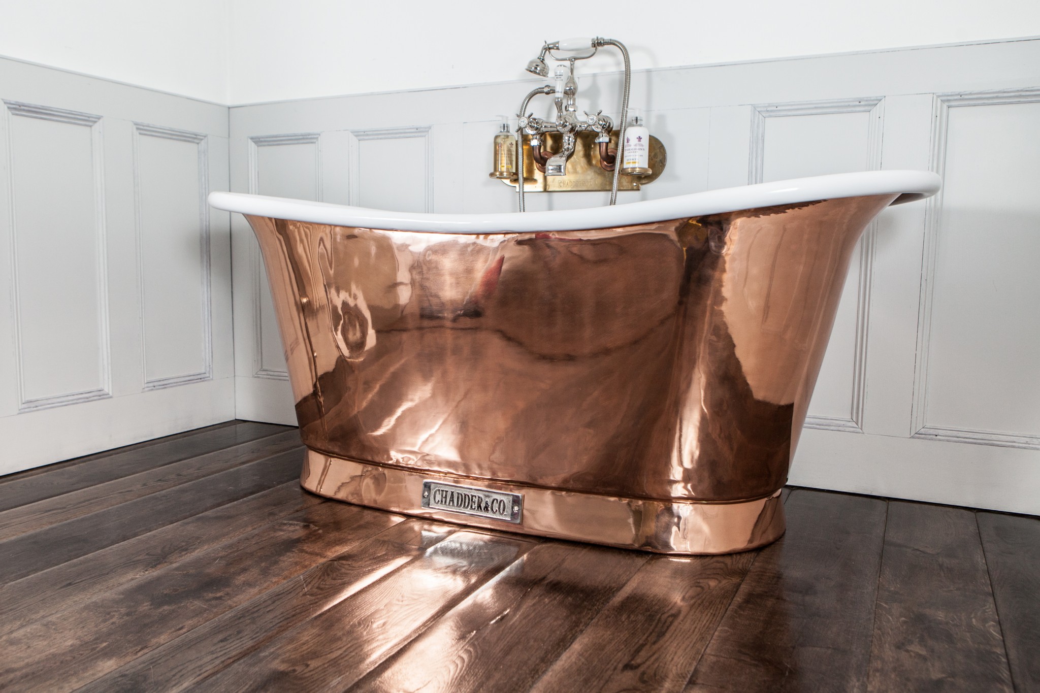 copper-bath-chadder-and-co-white-enamel-antique-bath-tub-nickel-taps-chrome-taps-bath-filler-wood-floor
